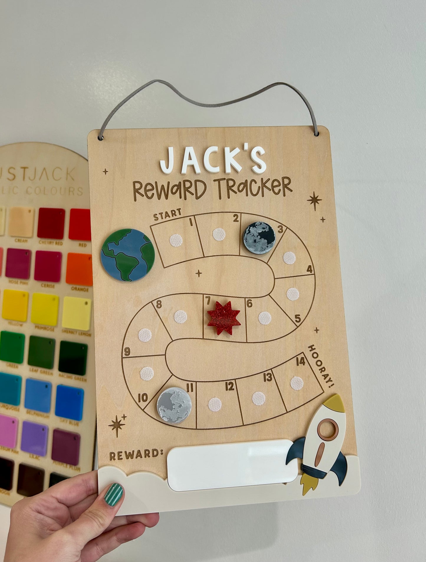 Personalised Space Reward Chart