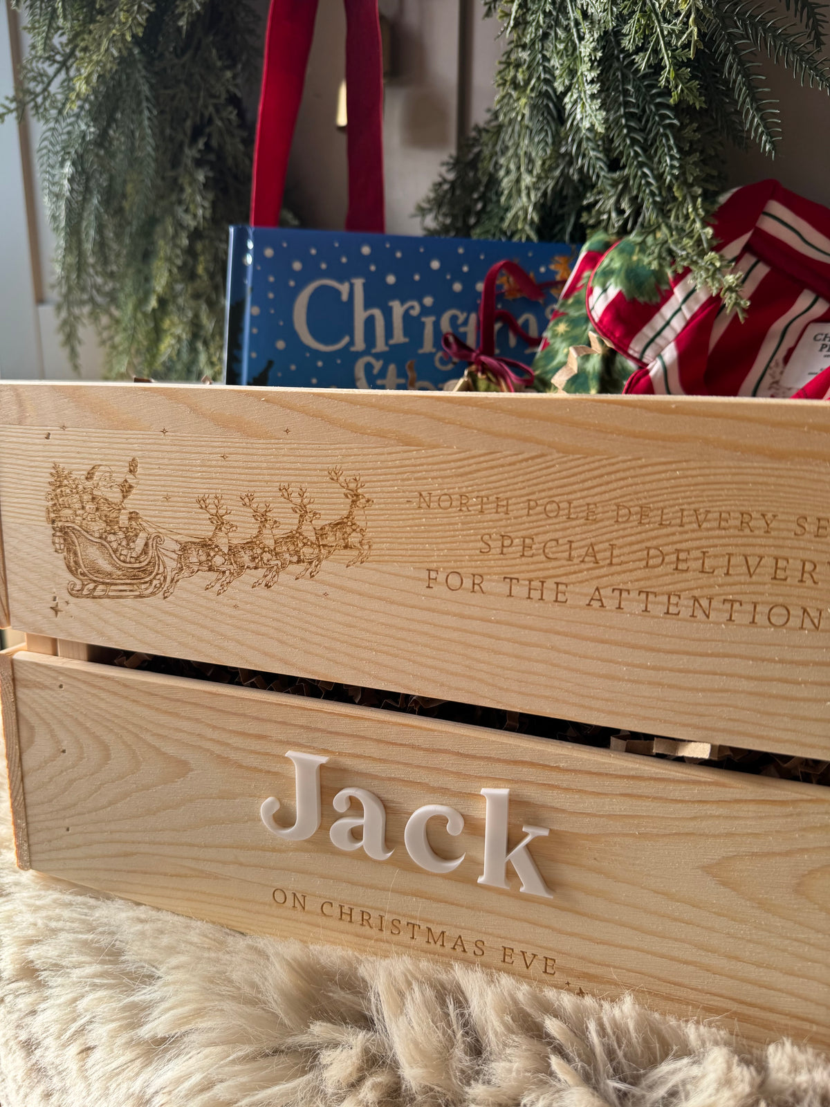 Custom Christmas Crate