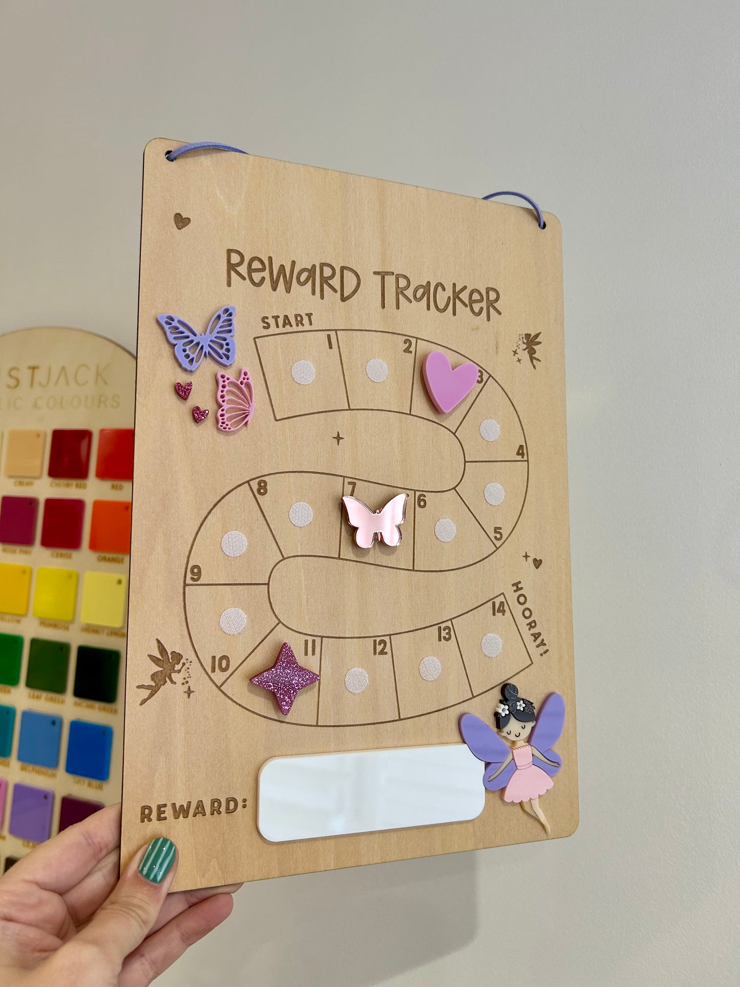 Personalised Fairy Reward Chart