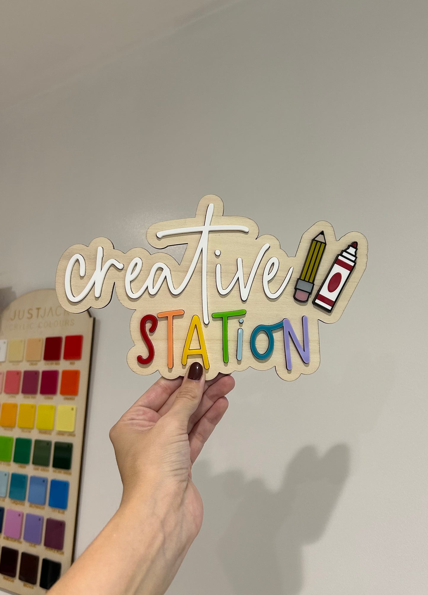 Creative Station Sign
