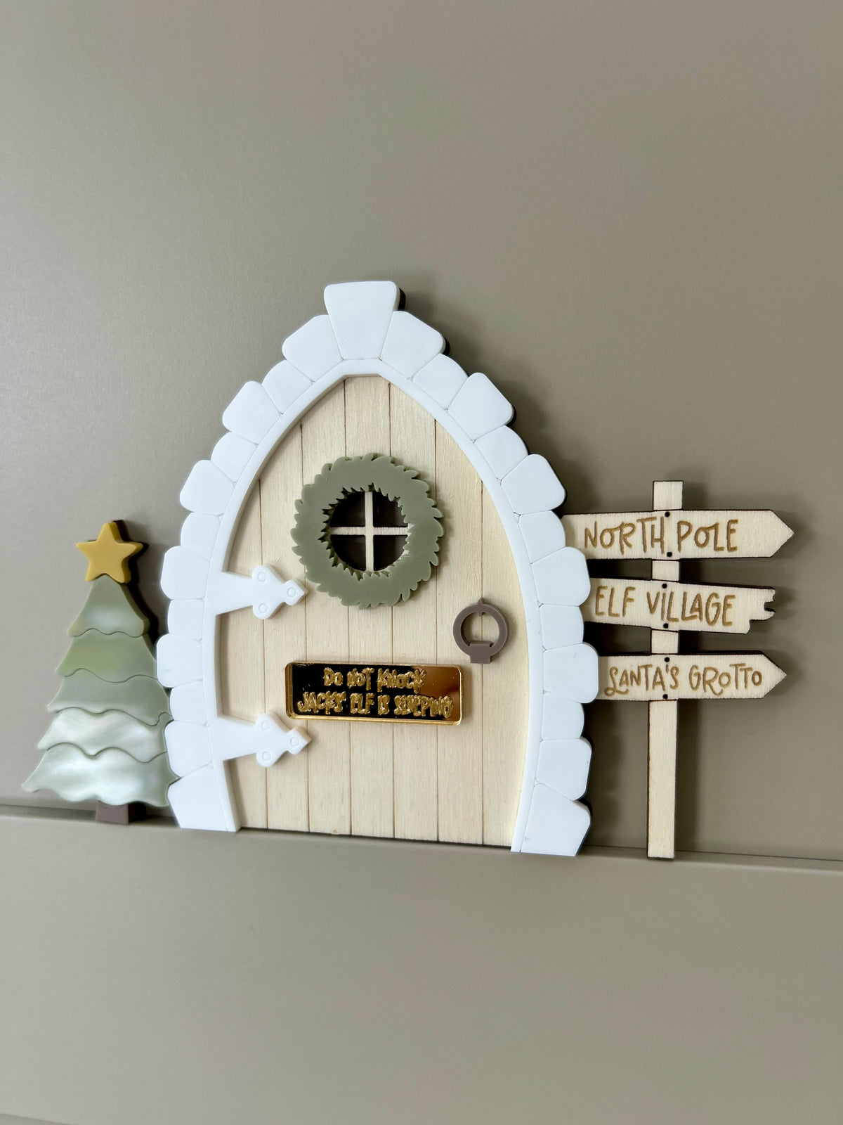Personalised Magic Elf Door