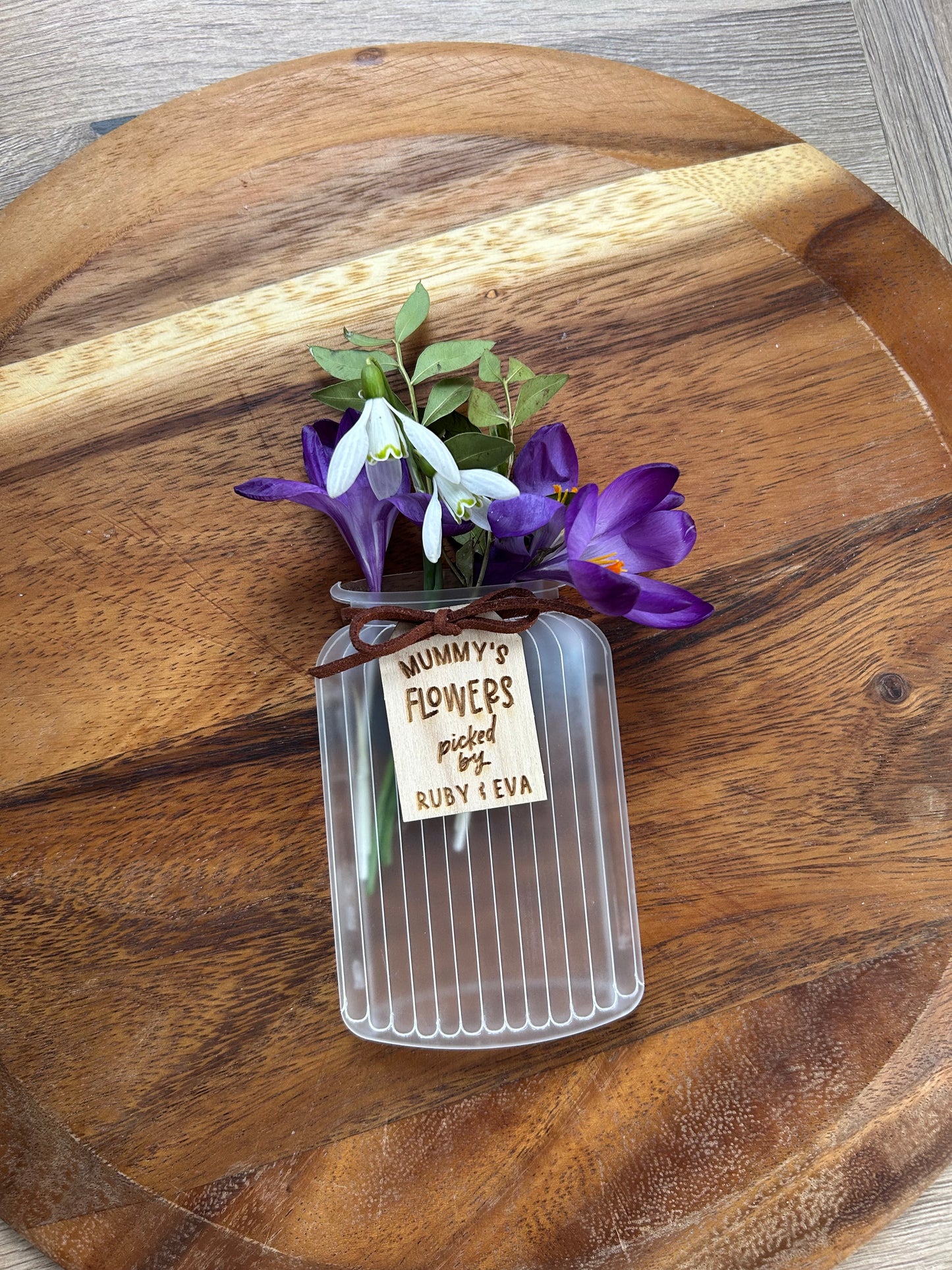 Mothers Day Flower Vase Fridge Magnet