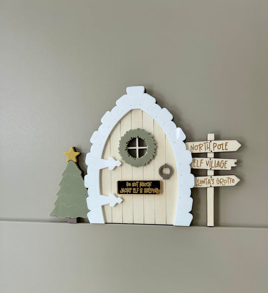 Personalised Magic Elf Door