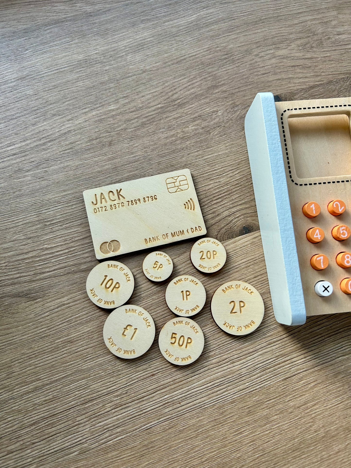 Play Wooden Money Set