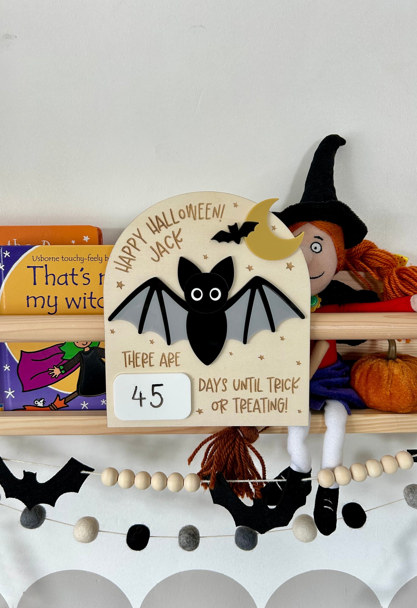 Halloween Bat Countdown