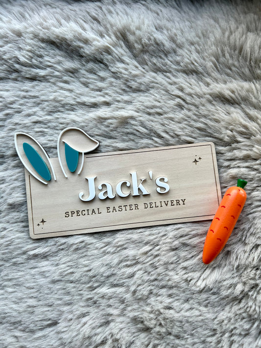 Easter Crate Plaque