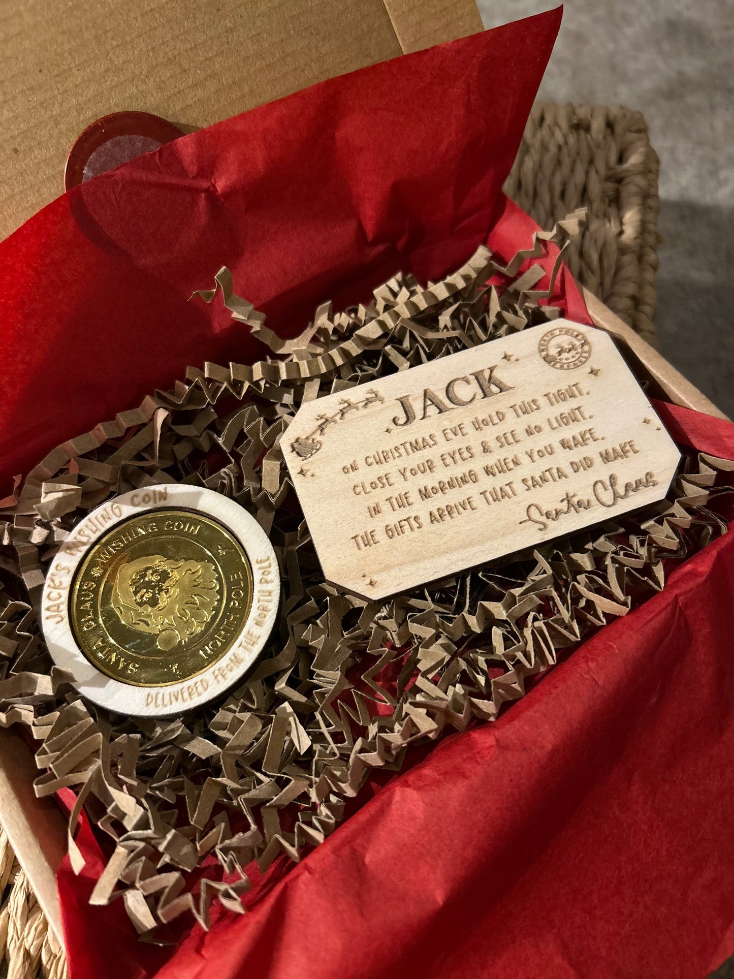 Christmas Wishing Coin