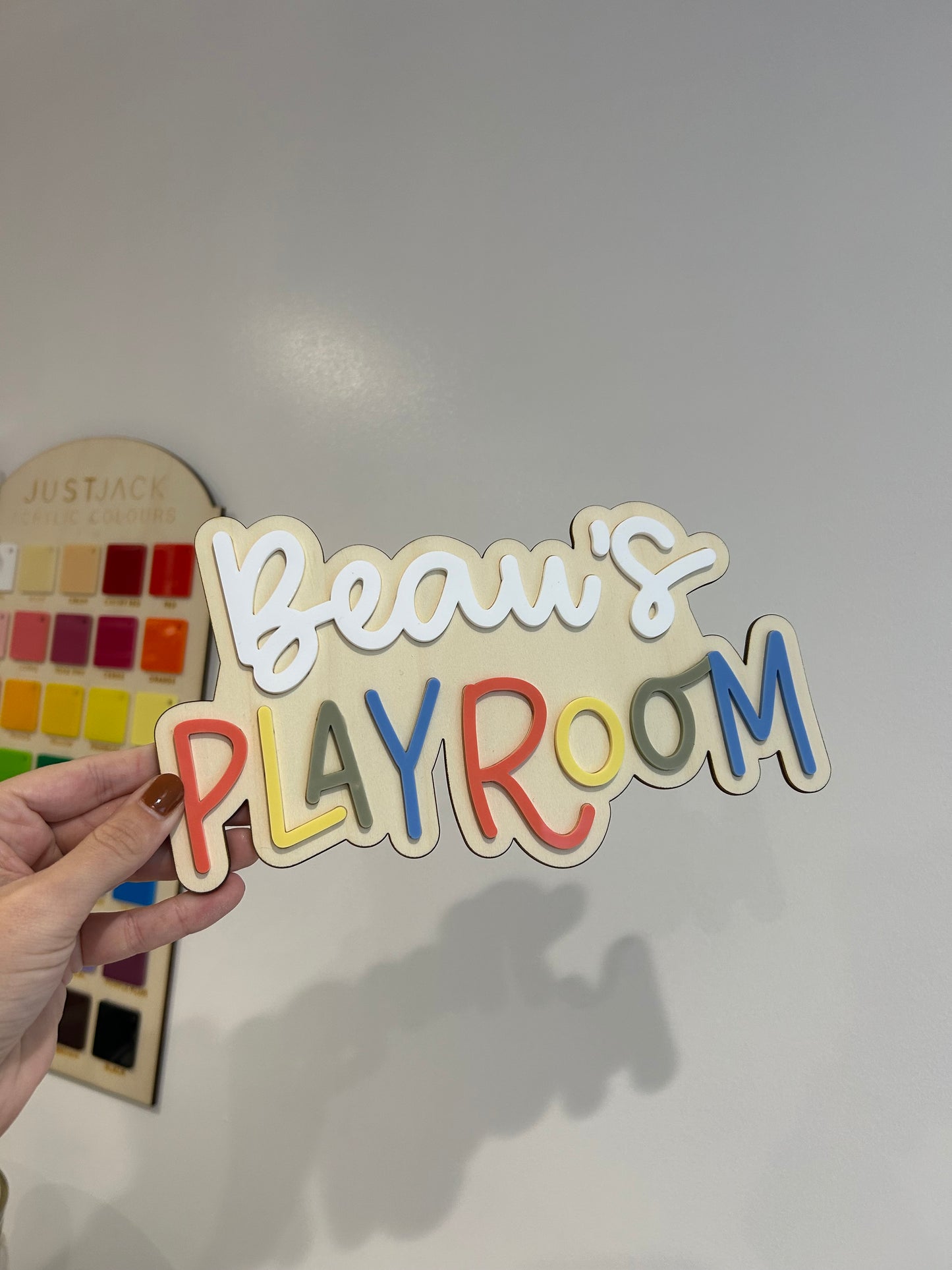 Personalised Bedroom Sign