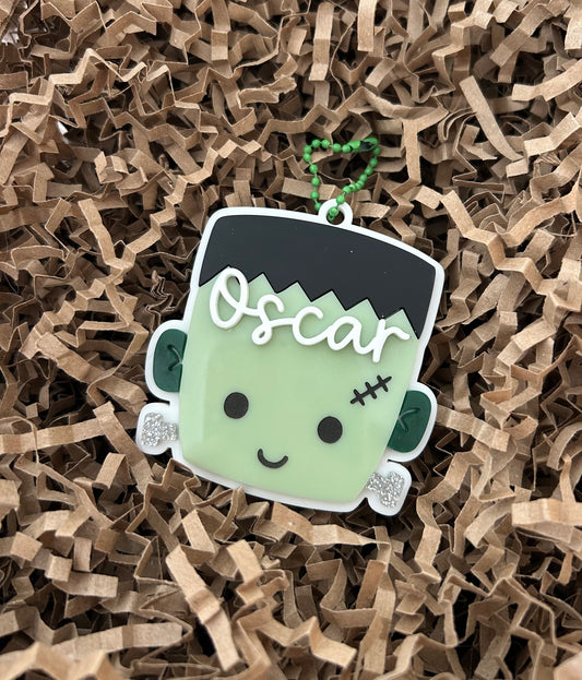 Custom Frankenstein Bag Tag