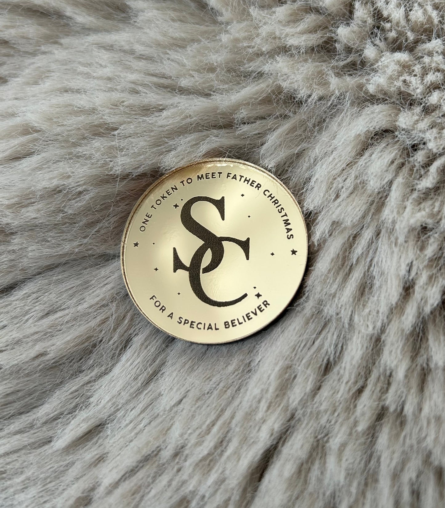 Father Christmas Coin Token
