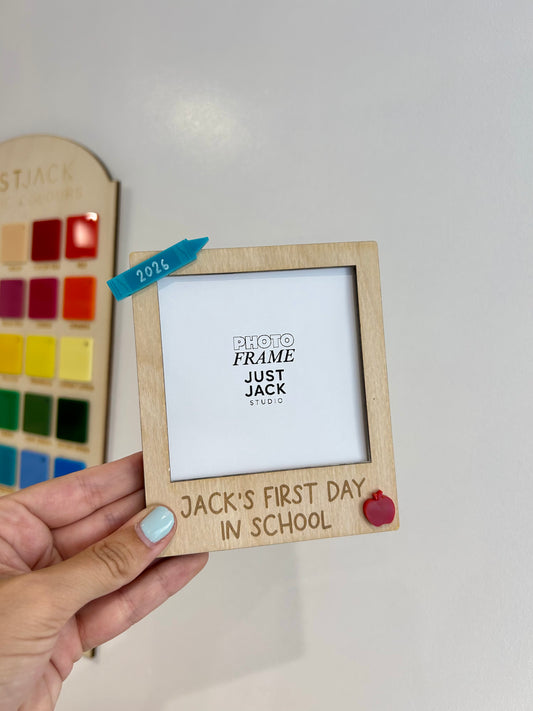 First Day of School Frame