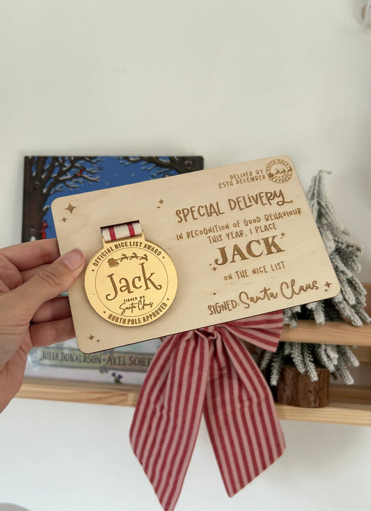 Nice Medal Certificate