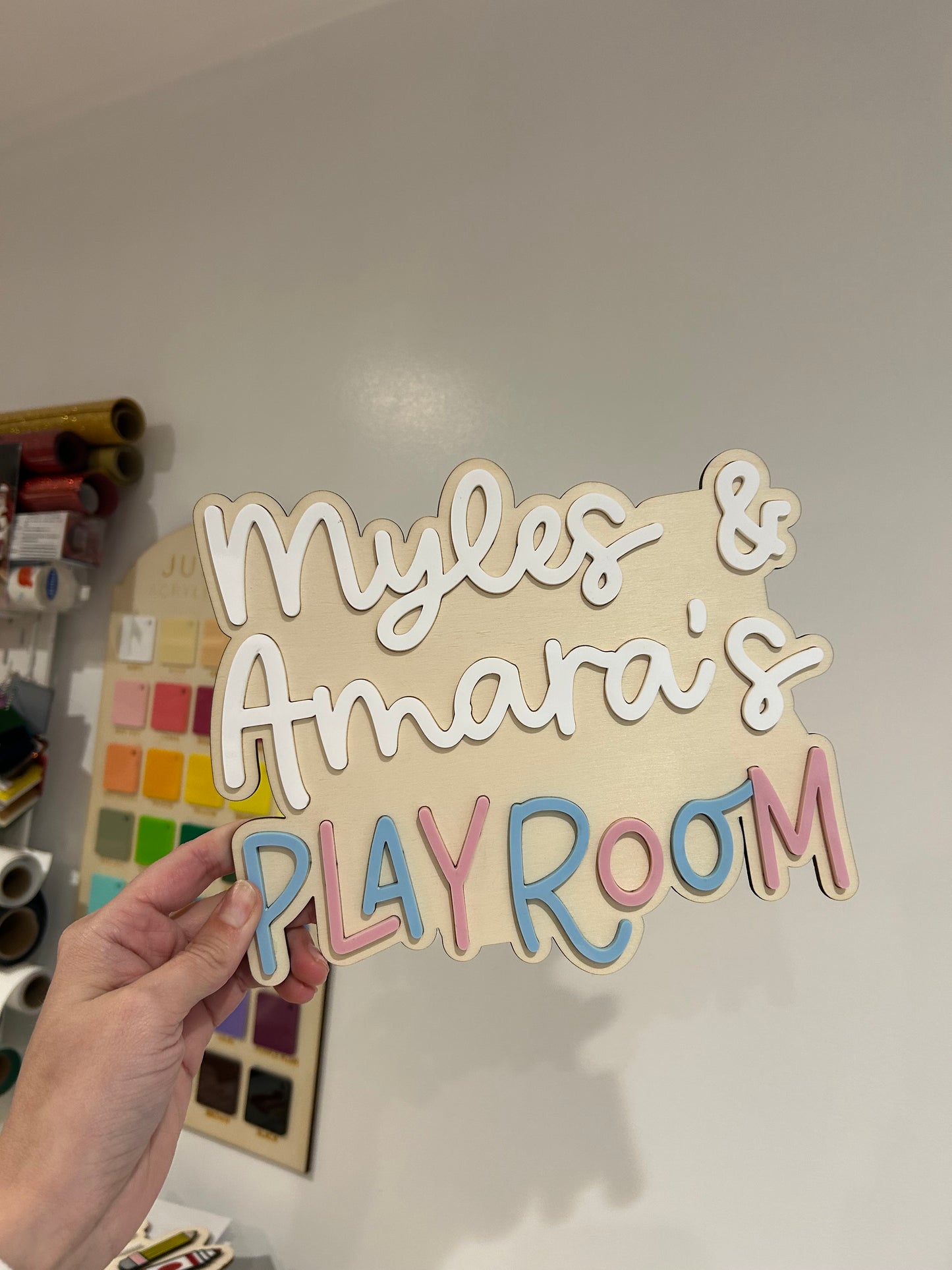 Personalised Bedroom Sign