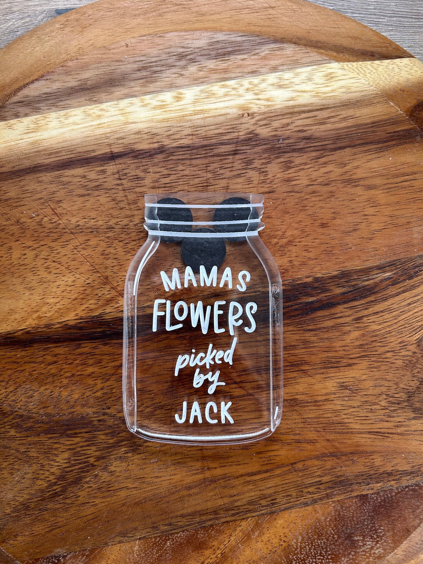 Mothers Day Flower Vase Fridge Magnet