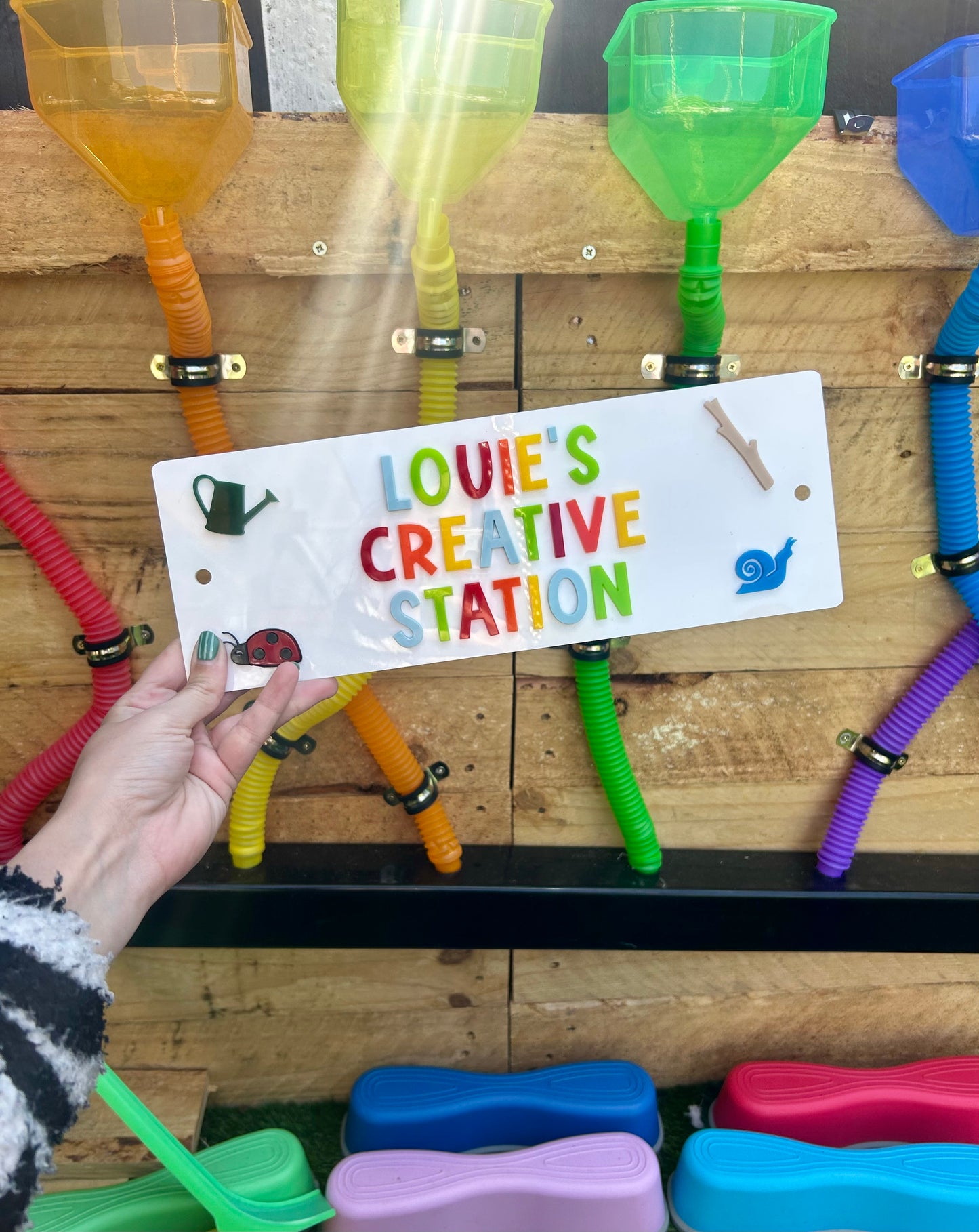 Outdoor Playhouse Sign