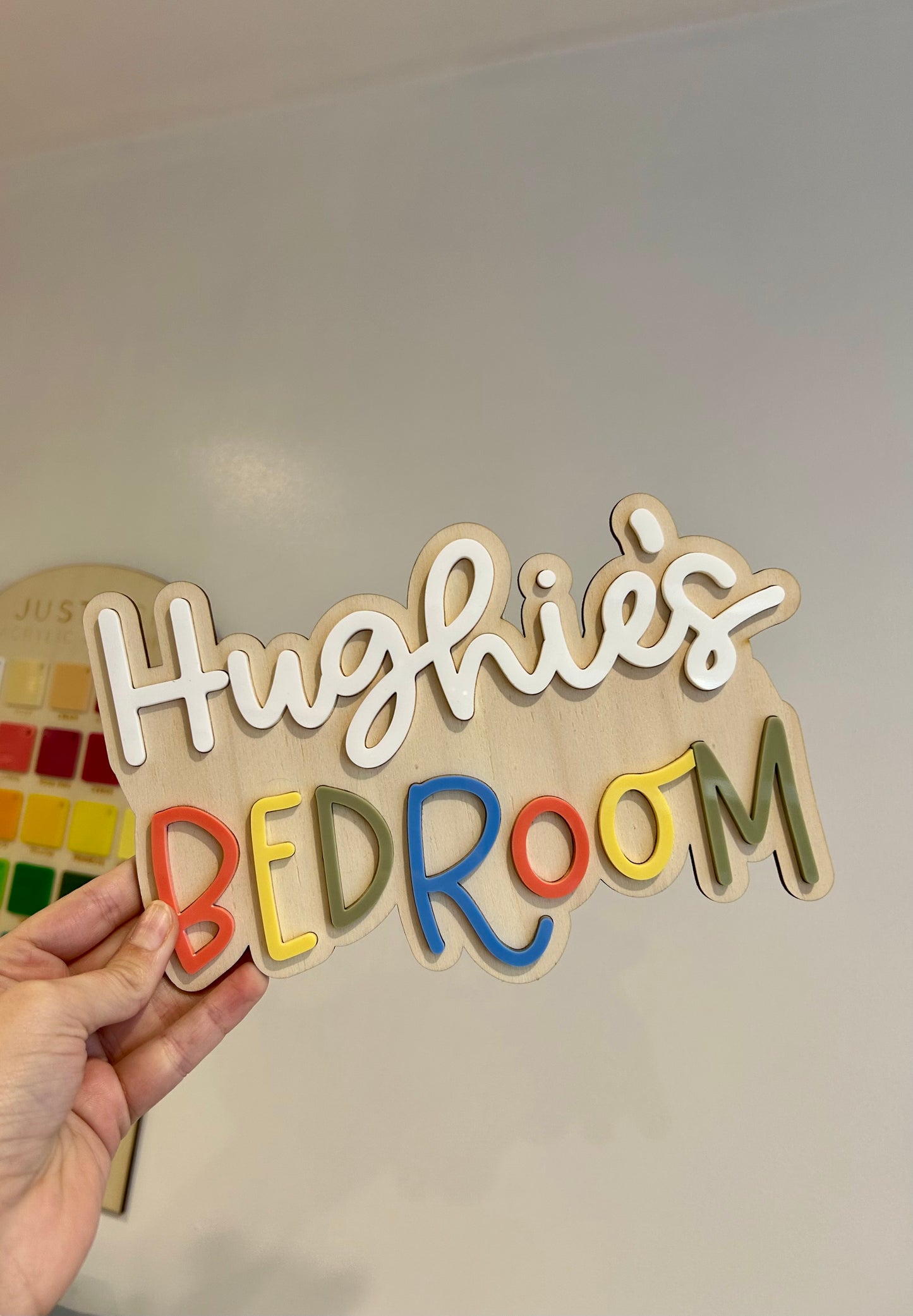 Personalised Bedroom Sign