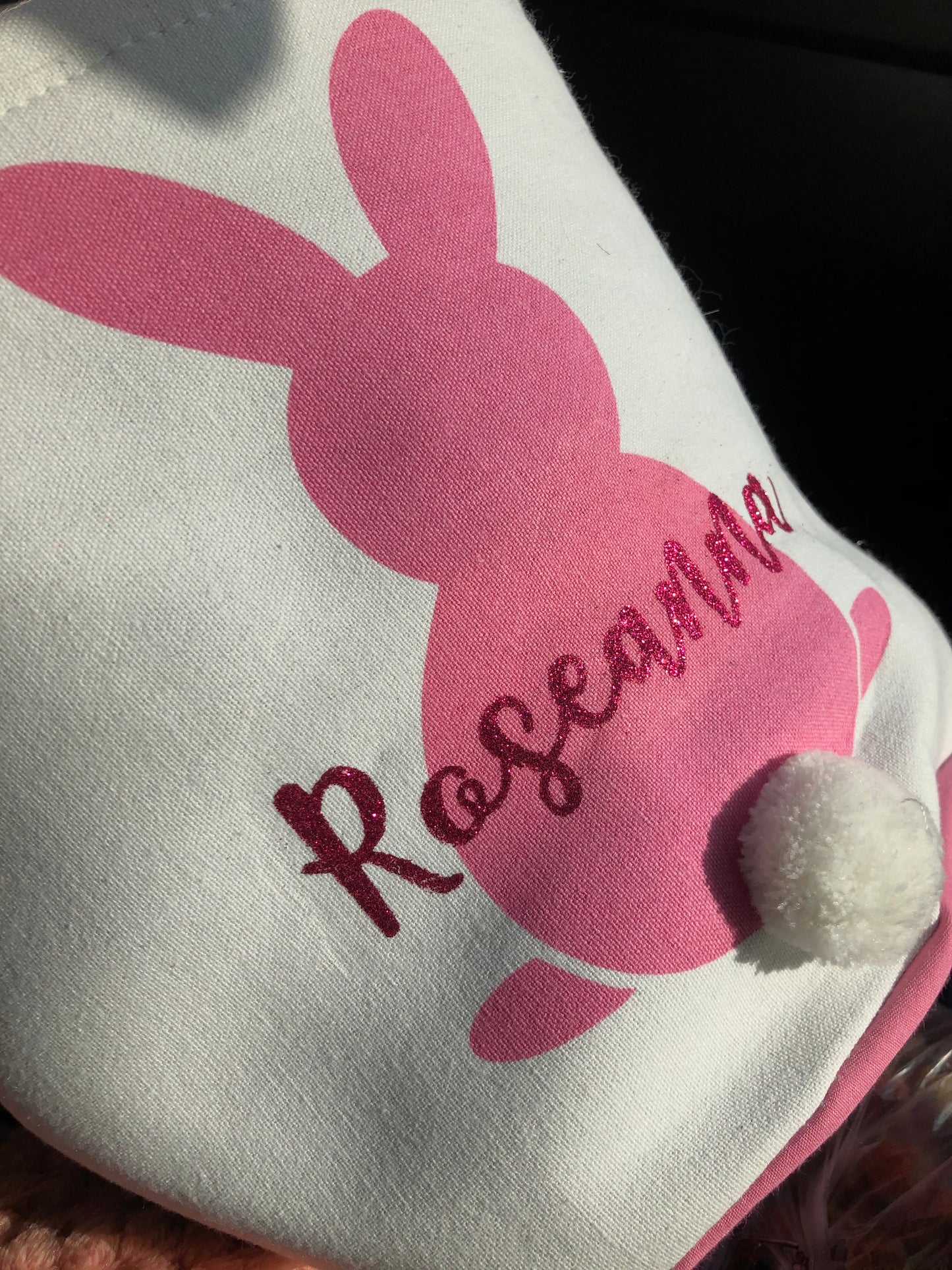 Personalised Easter Bunny Bag | Easter Basket Gift Child