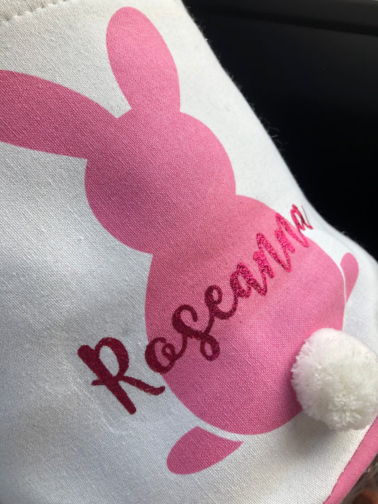 Personalised Easter Bunny Bag | Easter Basket Gift Child