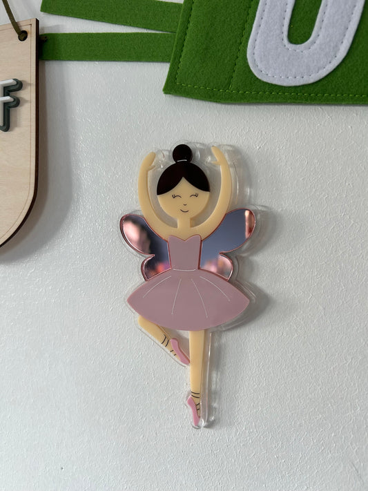 Ballerina Fairy Wall Decor