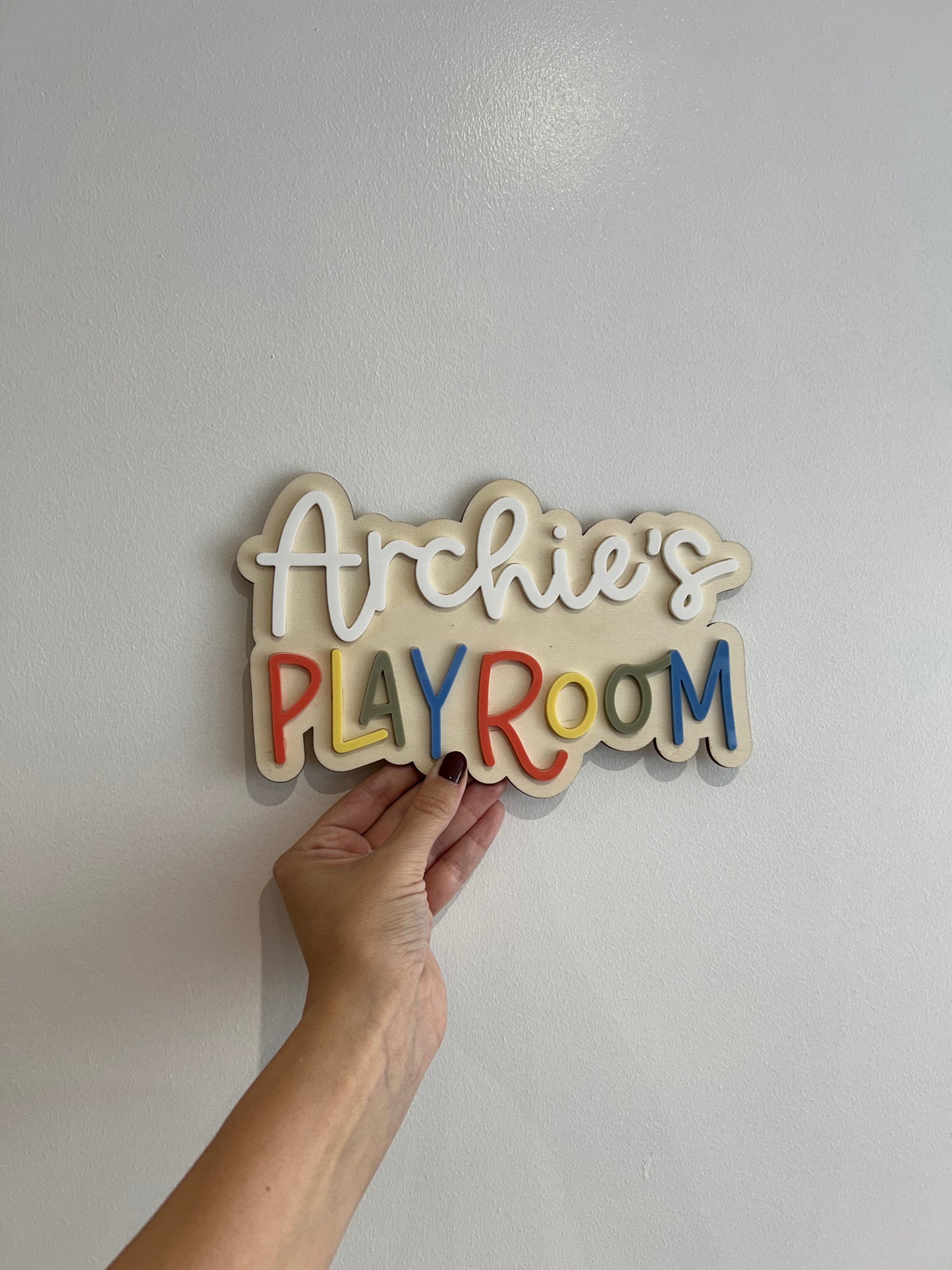 Personalised Bedroom Sign