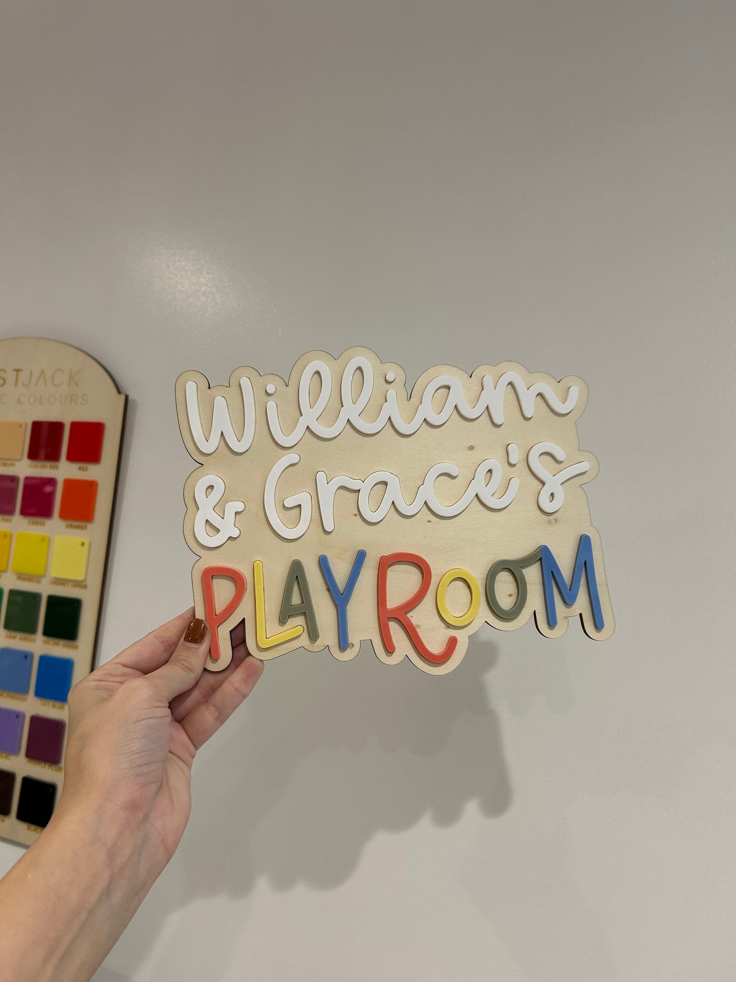 Personalised Bedroom Sign