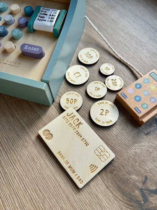 Play Wooden Money Set