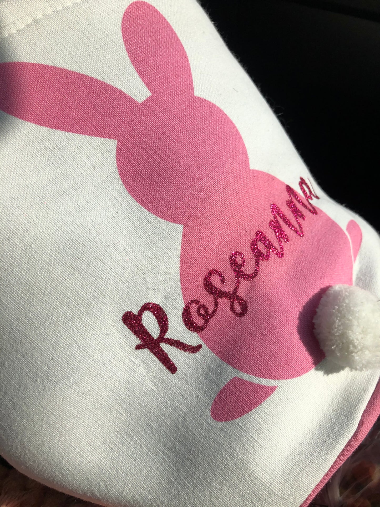 Personalised Easter Bunny Bag | Easter Basket Gift Child