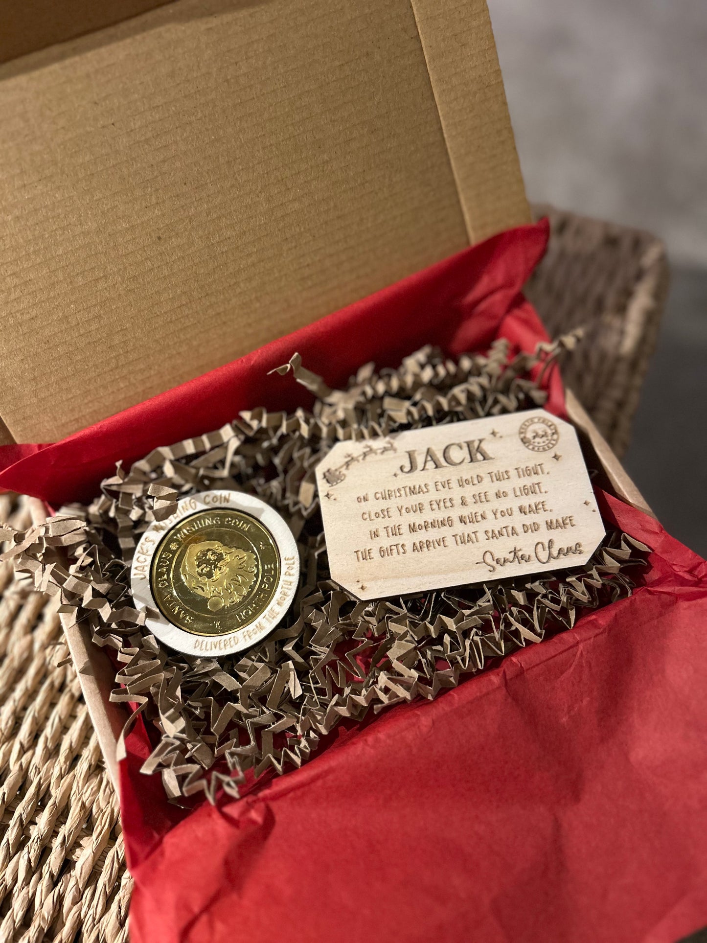 Christmas Wishing Coin