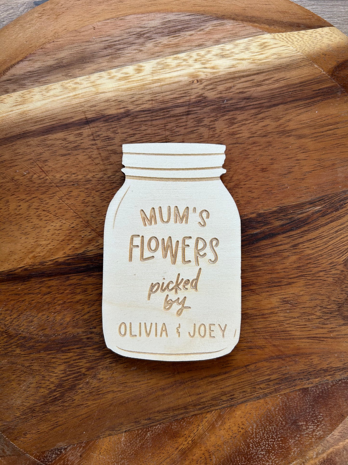 Mothers Day Flower Vase Fridge Magnet