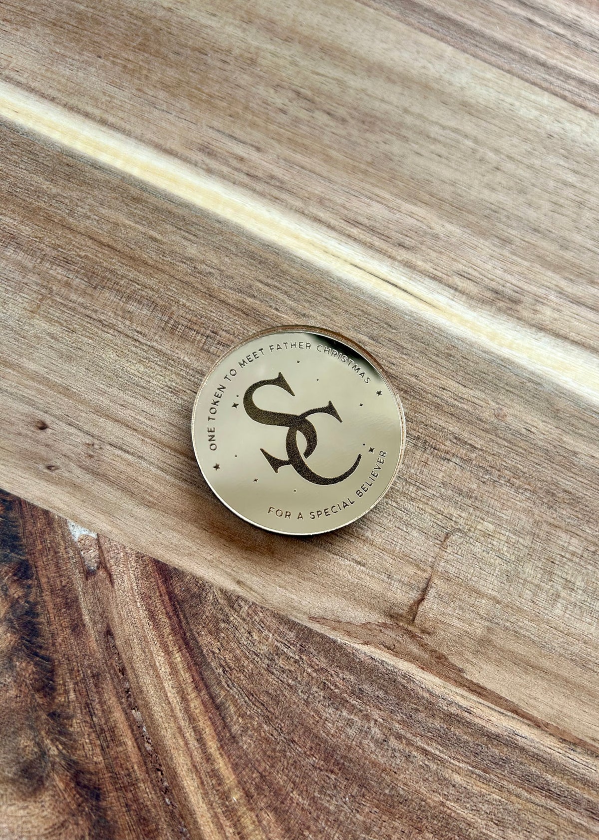 Father Christmas Coin Token
