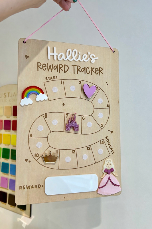 Personalised Princess Reward Chart