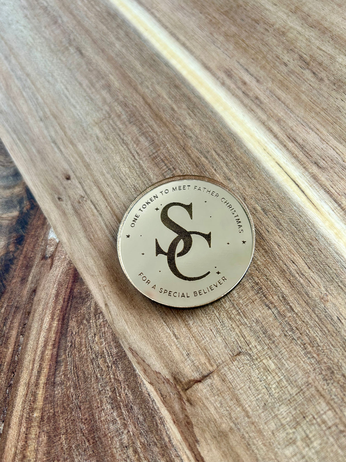 Father Christmas Coin Token