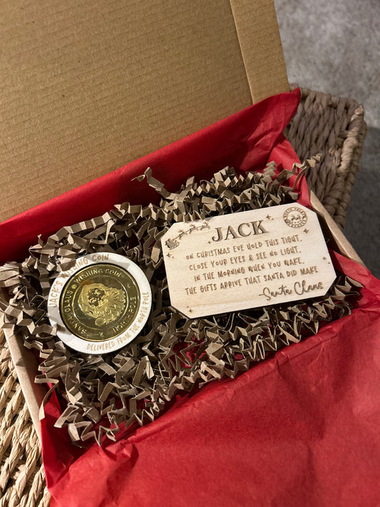 Christmas Wishing Coin