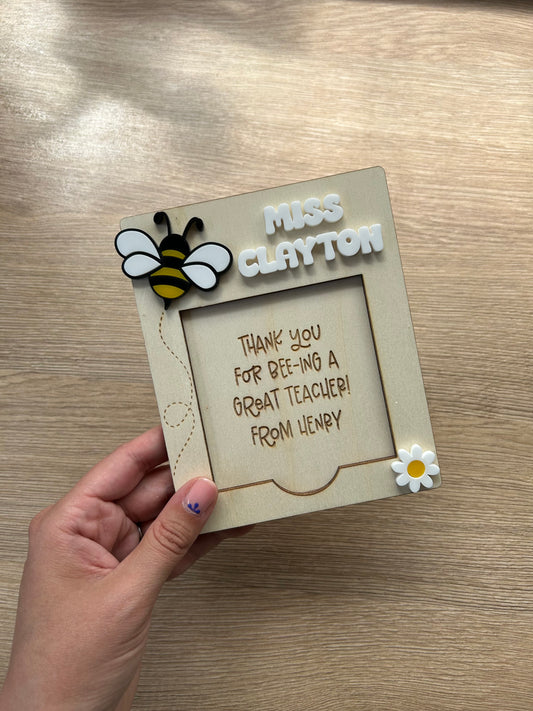 Teacher Post-It Note Holder Gift.