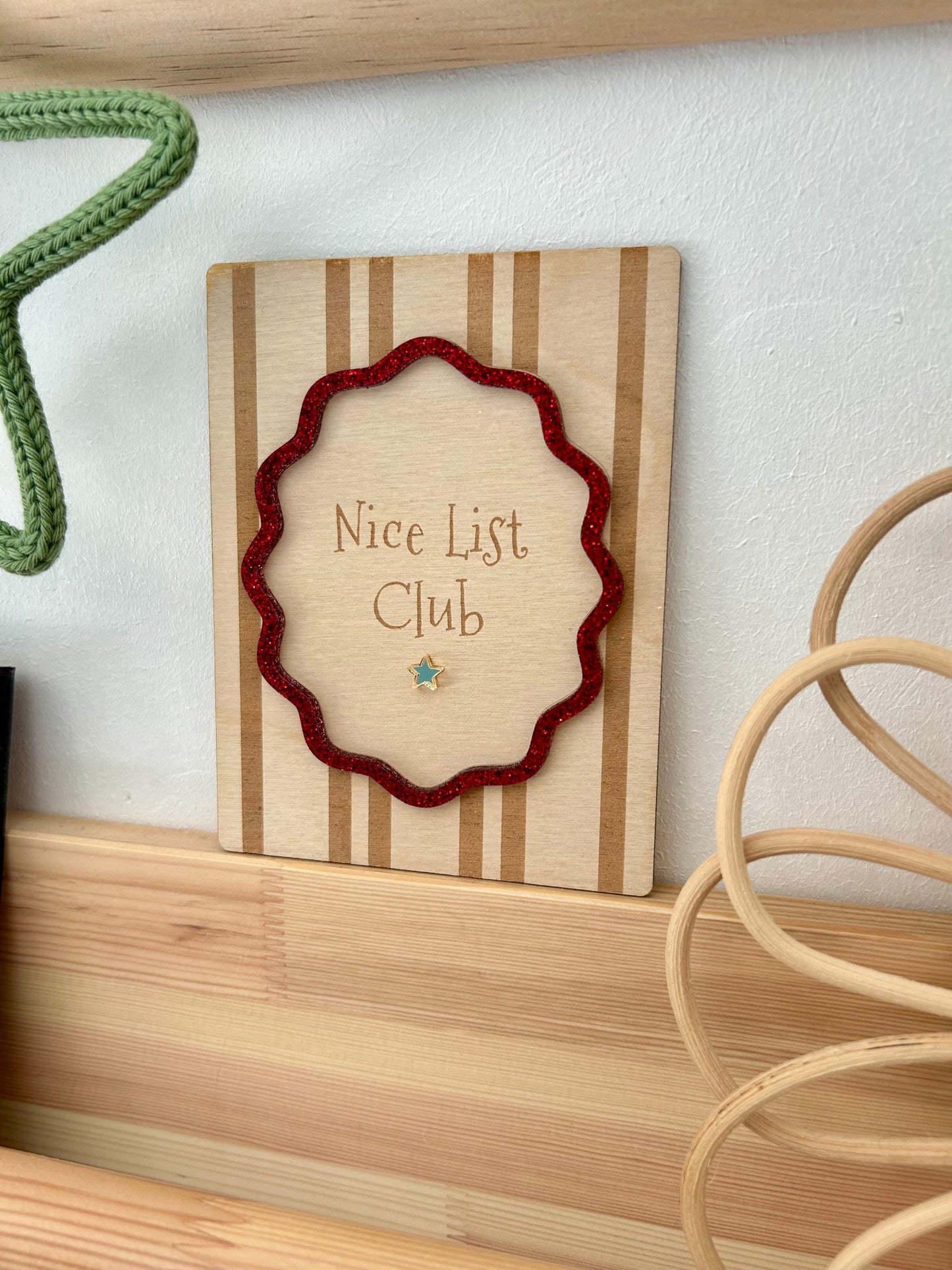 Nice List Club Shelf Sitter