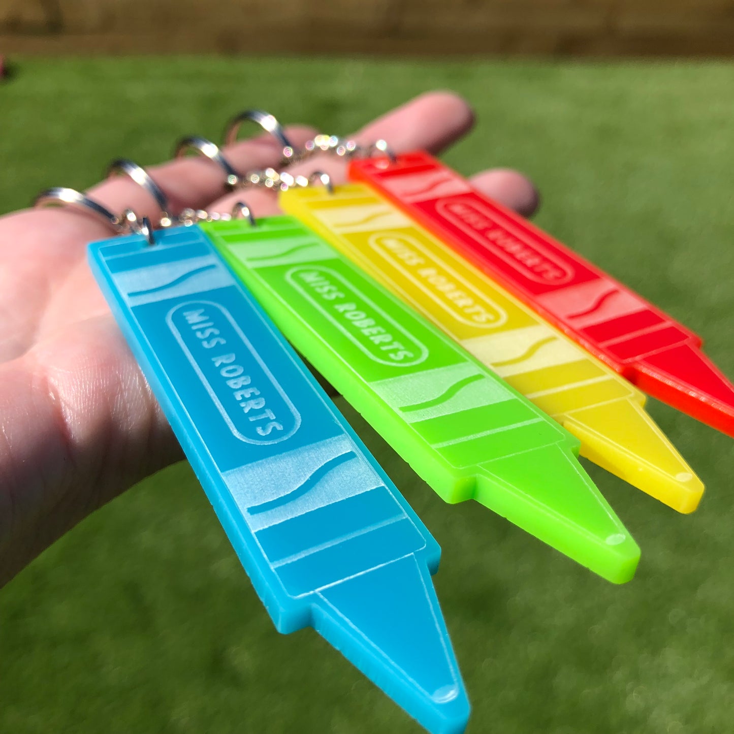 Personalised Teacher Gift , thank you teacher keyring , teachers assistant present.