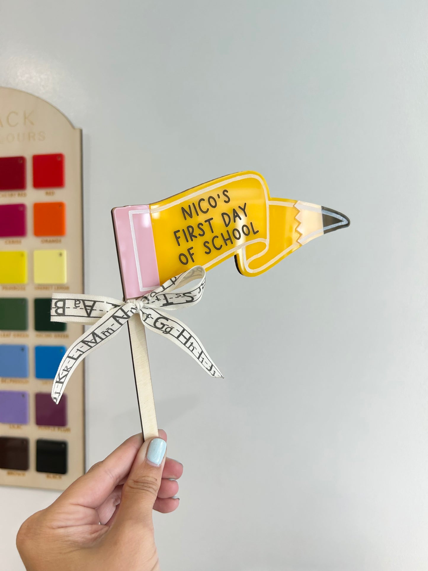 School Photo Prop