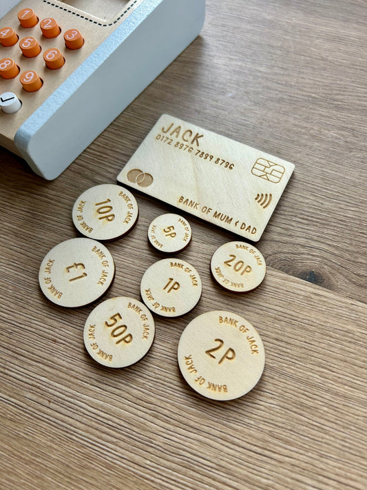 Play Wooden Money Set