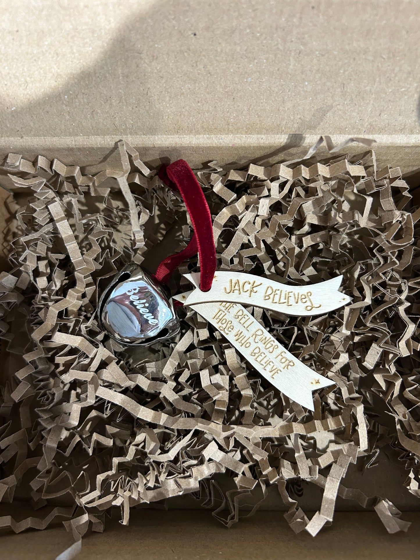 Personalised Believe Bell