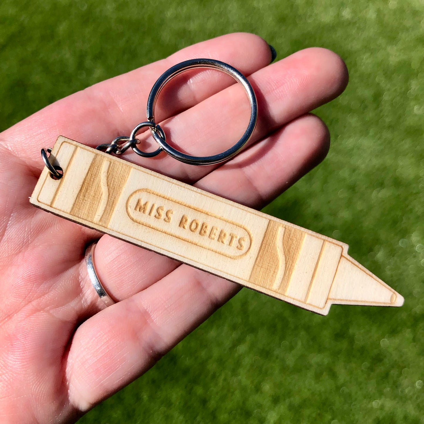 Personalised Teacher Gift , thank you teacher keyring , teachers assistant present.
