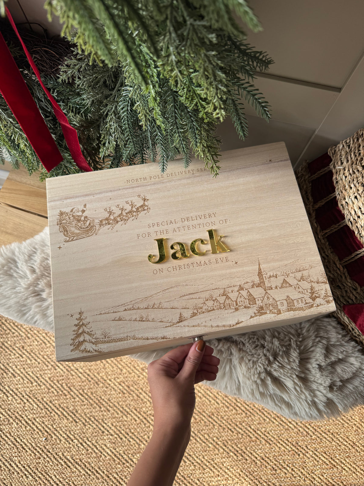 Custom Christmas Eve Box