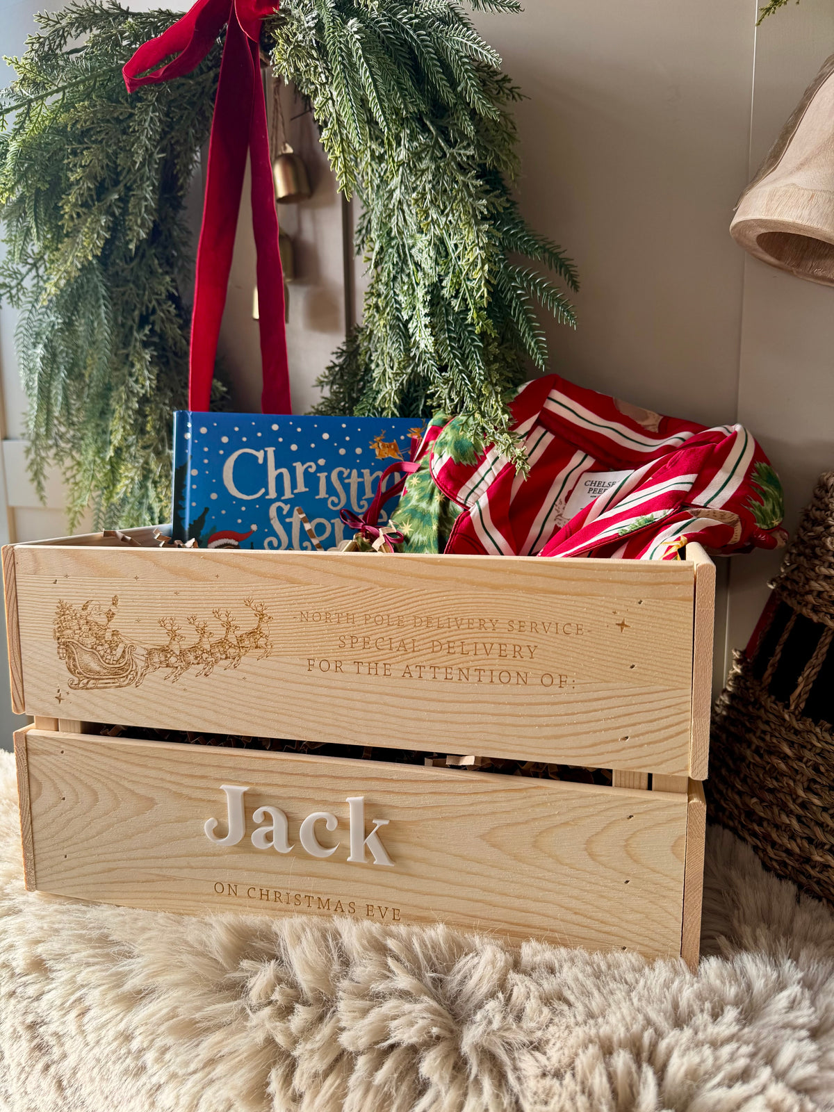 Custom Christmas Crate