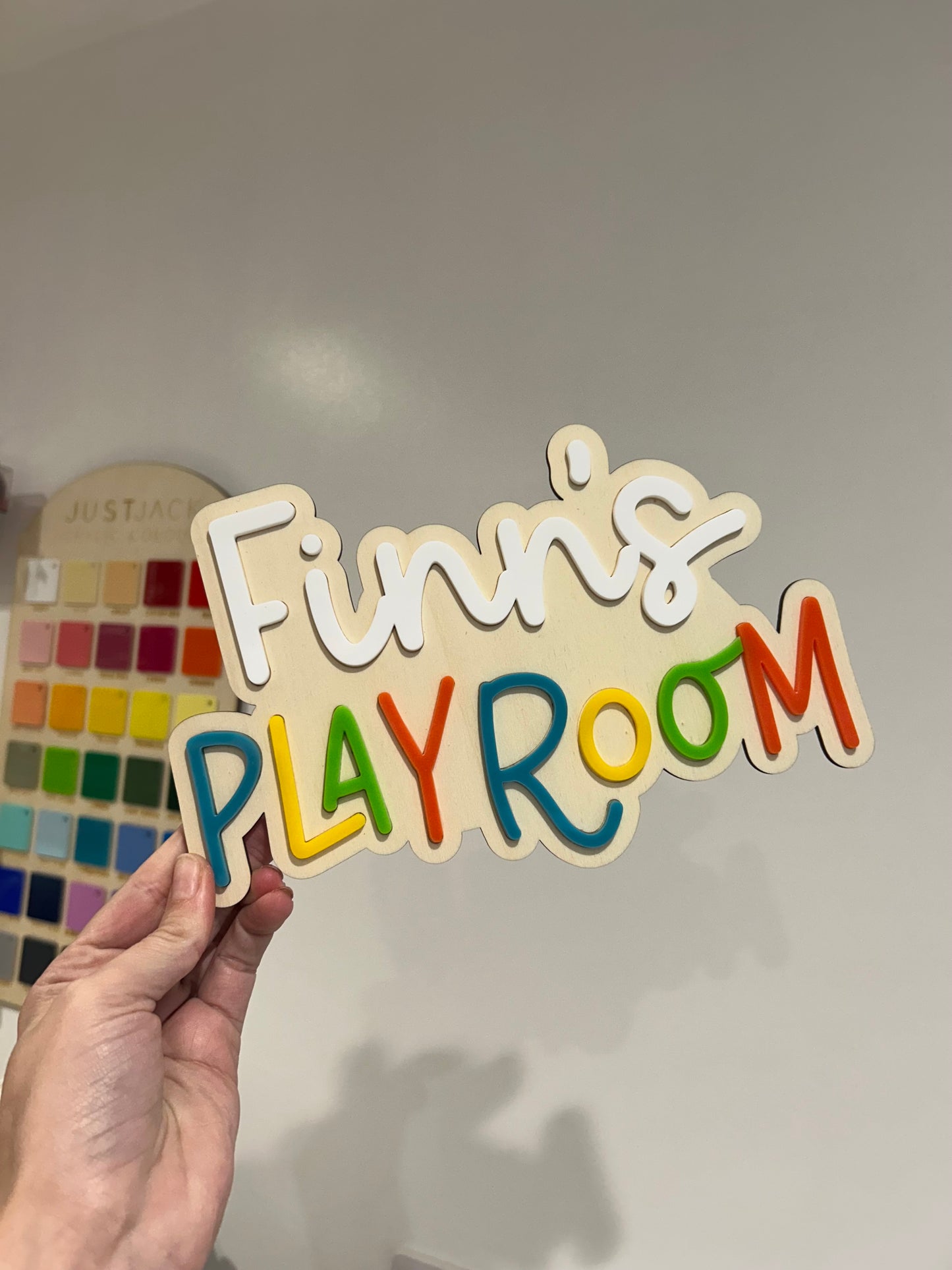 Personalised Bedroom Sign