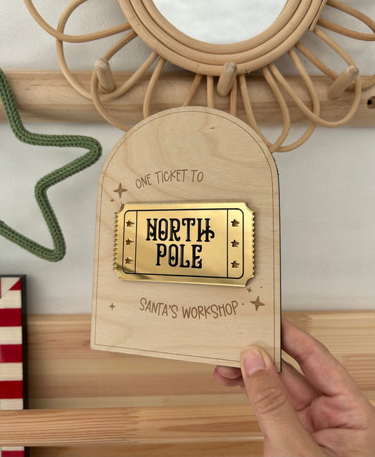 North Pole Christmas Shelf Sitter