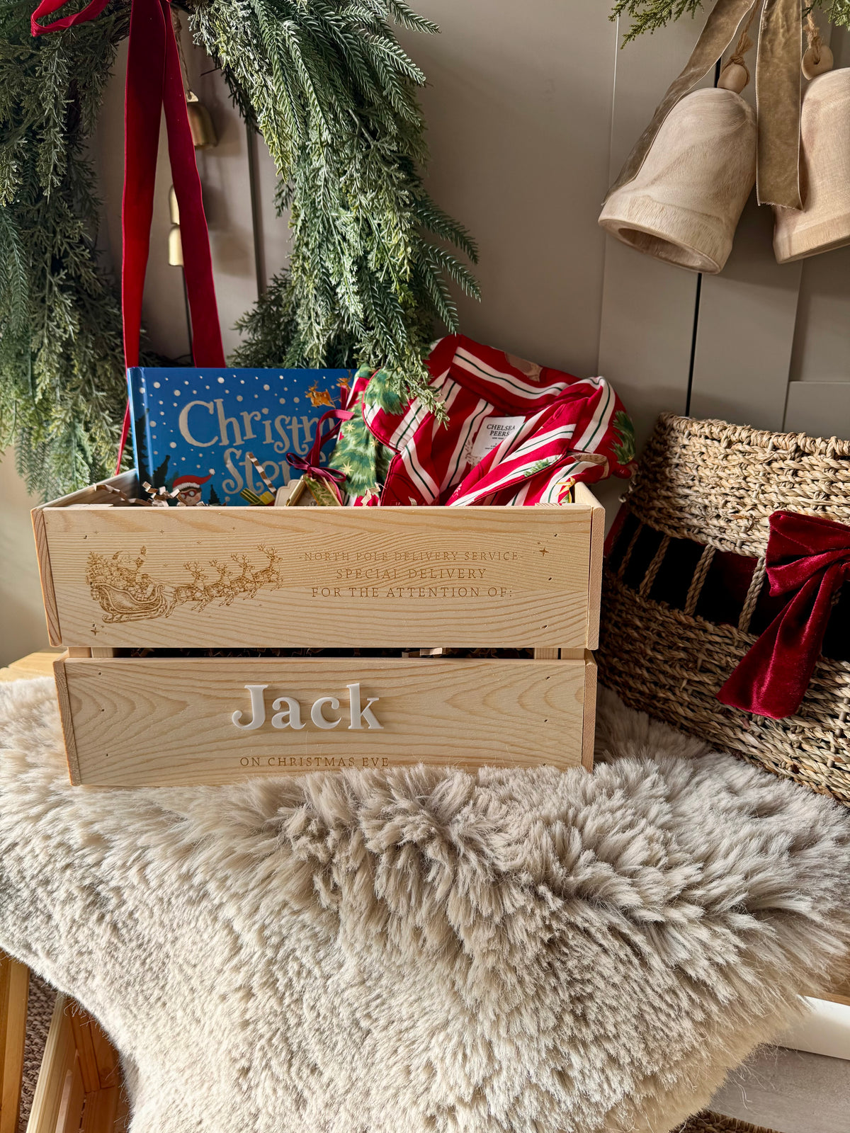 Custom Christmas Crate
