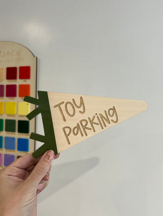 Toy Parking Pennant