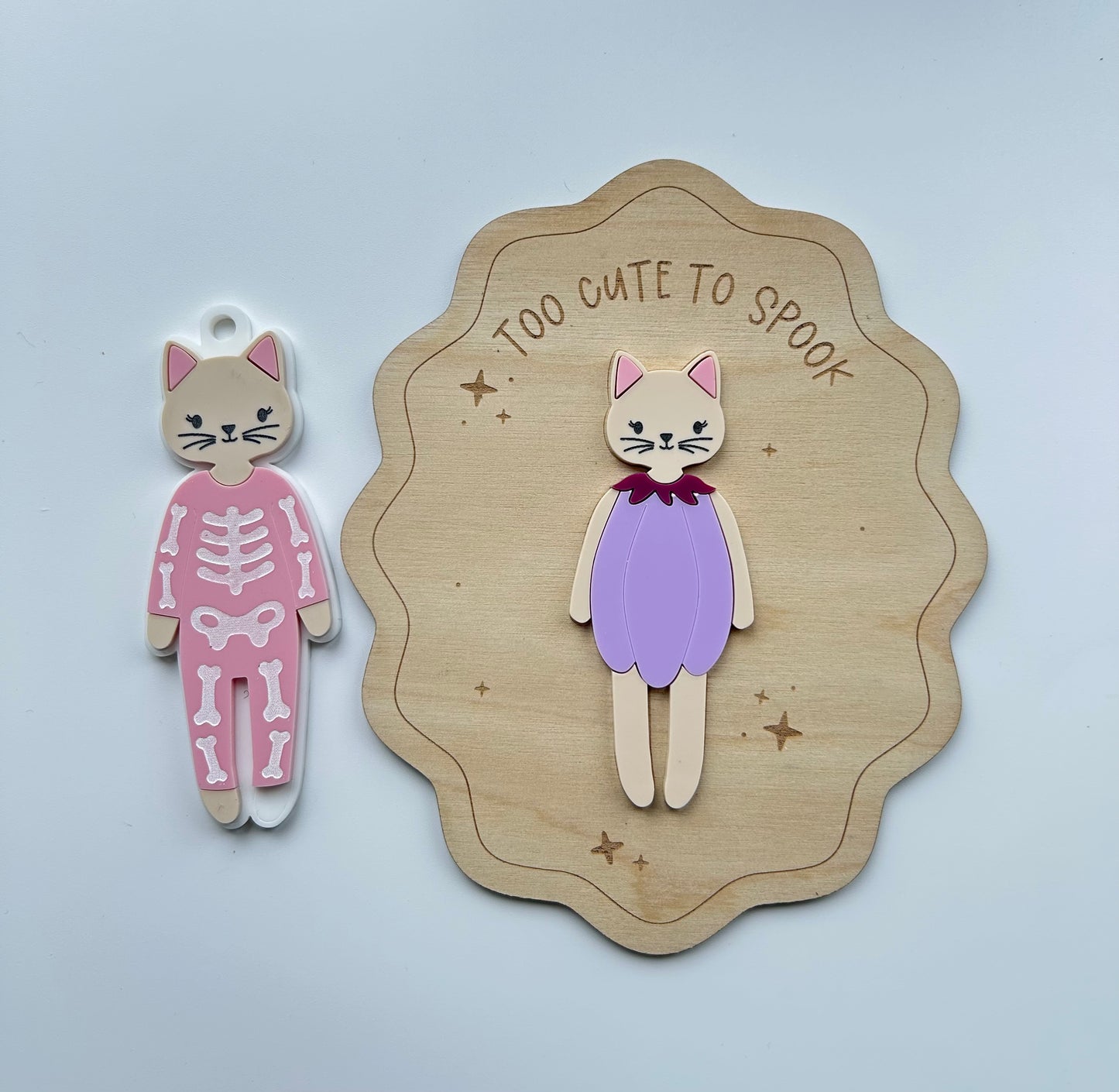 Cat Wall Plaque Halloween