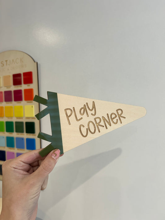 Play Corner Pennant